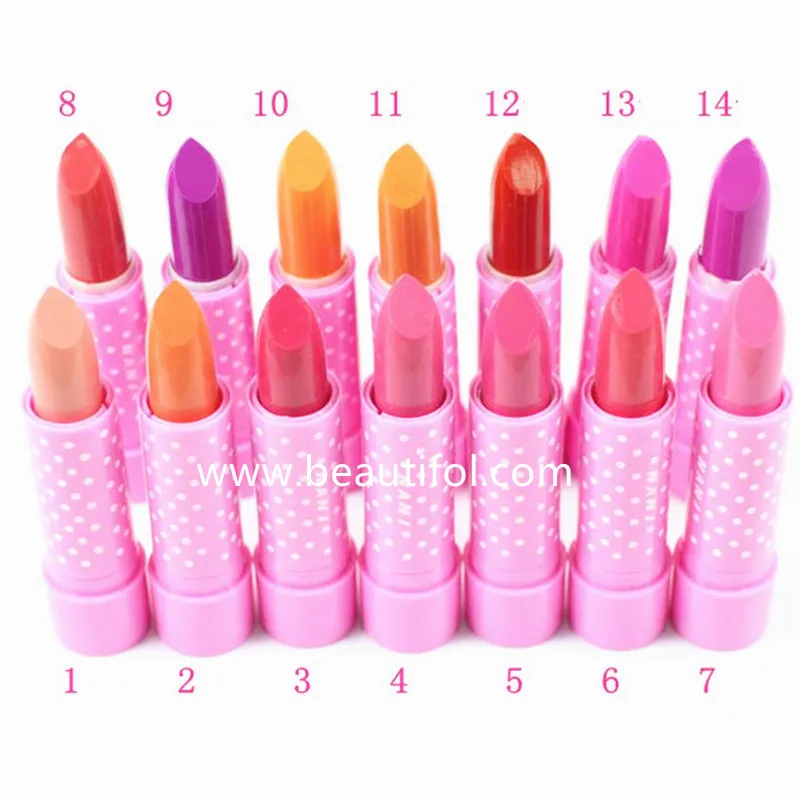 
Cosmetic lipstick with beautiful design jelly color name brand lipstick makeup lipstick manufacture 