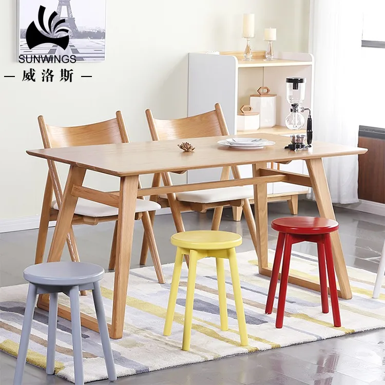 Dining Table Home Furniture Classic Recycled Pine Wood Dinning Table with 4 Chairs Set Rectangular Wooden Modern Traditional