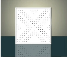 Calcium Silicate Ceiling Tiles Instead of Mineral Ceiling TIle, Size: 600x600x6mm;595x595x6mm