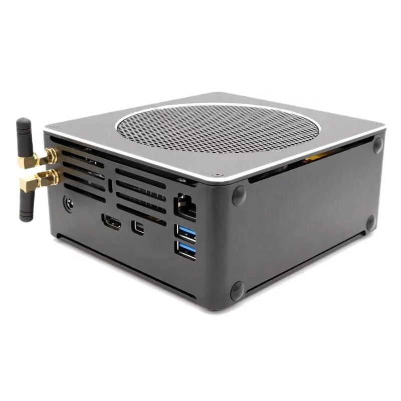Factory Sale Stock 4.4Ghz Uhd Xeon E2176M 4K Gaming Barebone Mini Desktop Computer Pc