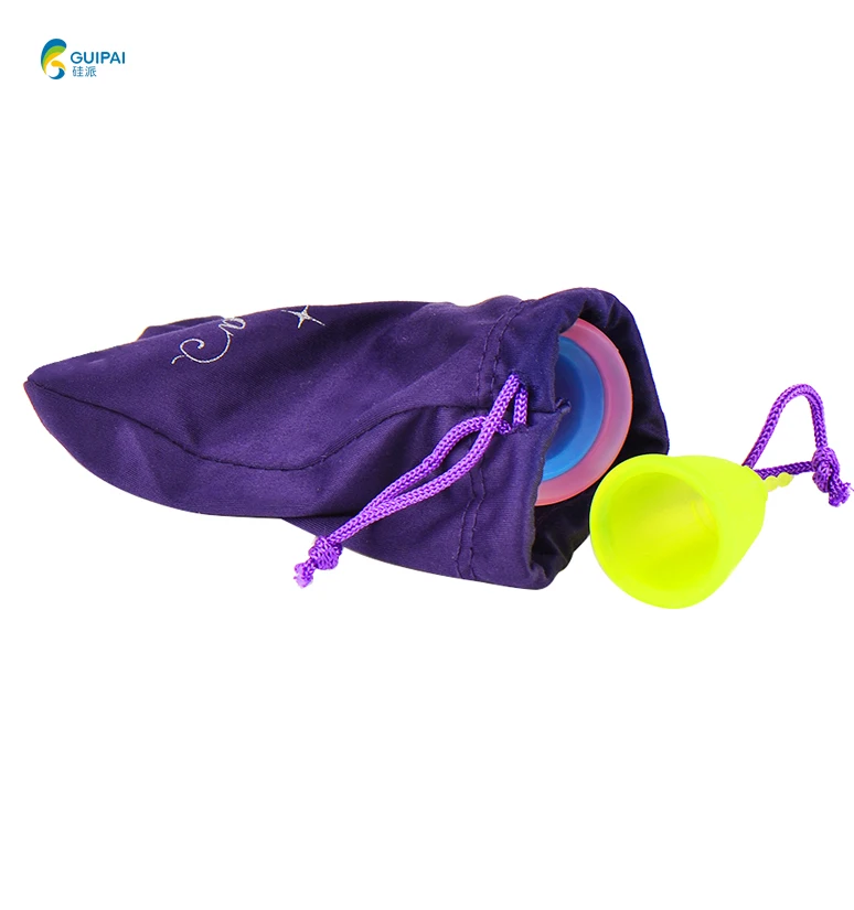 Customized Menstrual Multi Size Wholesale Collapsible Lady Menstruation Soft Menstrual Silicone Period Cup
