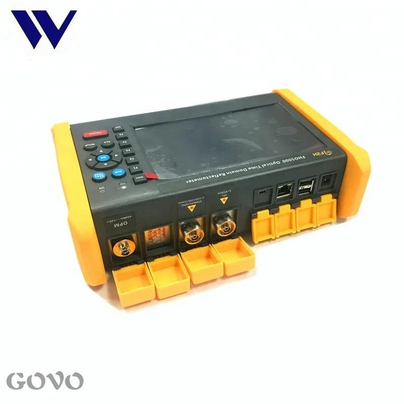 Grandway FHO5000-M21 7inch touchscreen MM OTDR 850/1300nm 19/21dB optical time domain reflectometer