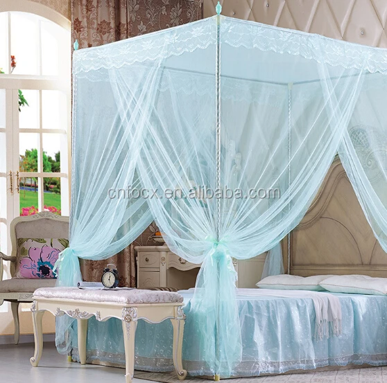 Three doors Luxury Princess Mosquito Netting / Bedding Canopy mosquito net / princess bed canopy net