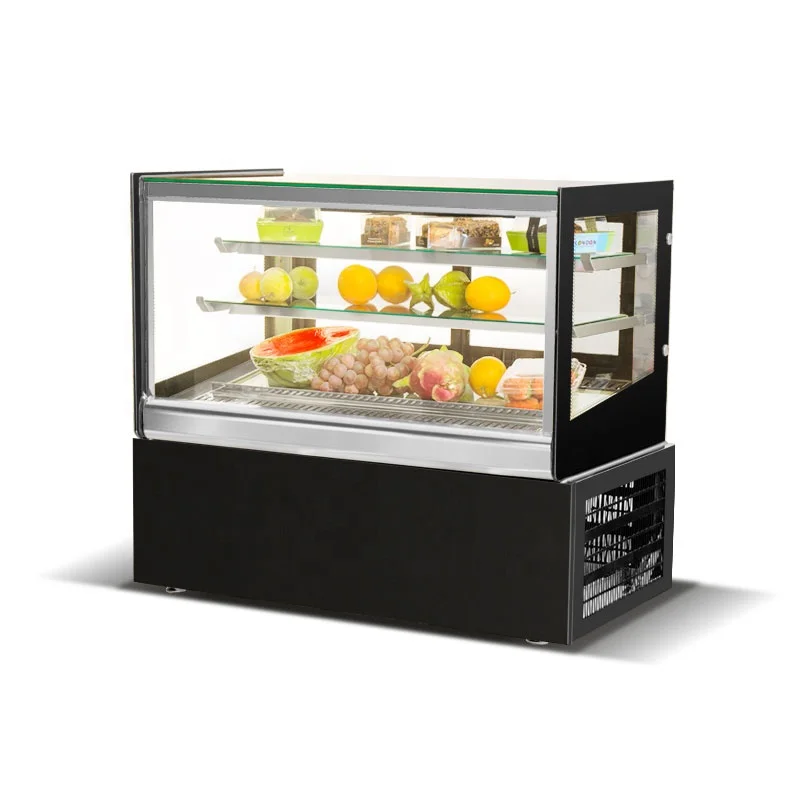 
manufacturer refrigeration equipment pastry display refrigerator countertop bakery showcase cake showcase for bakery store 