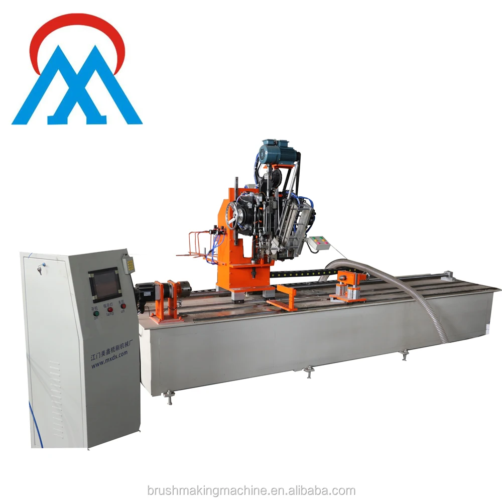 3 axis automatic high speed CNC roller brush making machine