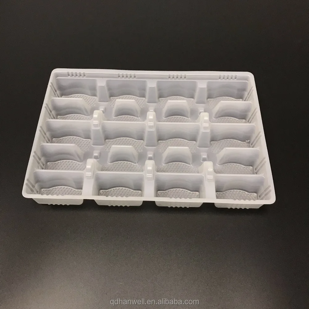 
Good design Customized Disposable plastic dumpling tray 