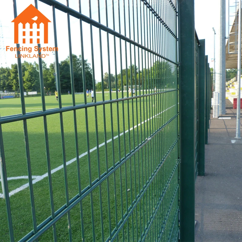 Дешевые декоративные двойной сварной забор из сетки