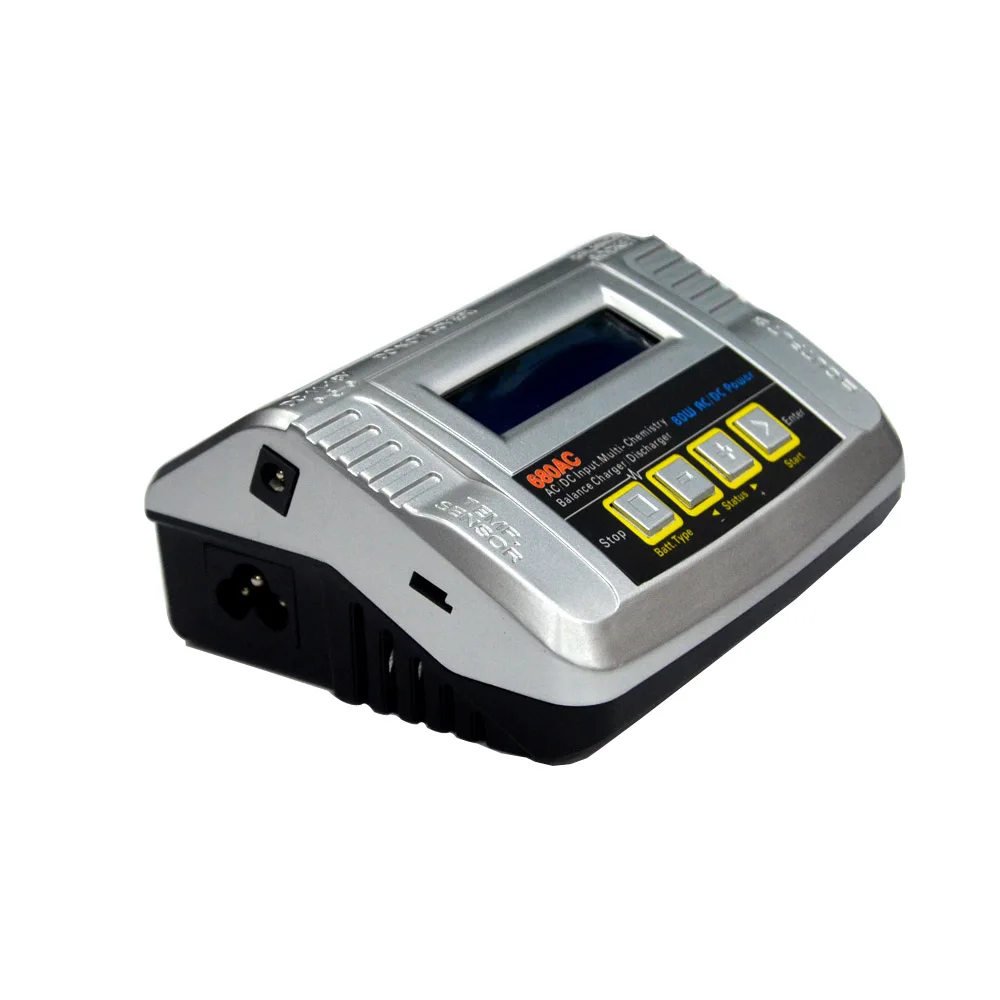 
HTRC 680AC 80W 6A AC/DC Dual Power RC Lipo Battery Balance Charger Discharger For 1-6s LiPo/LiFe/Lilon Battery Charging 