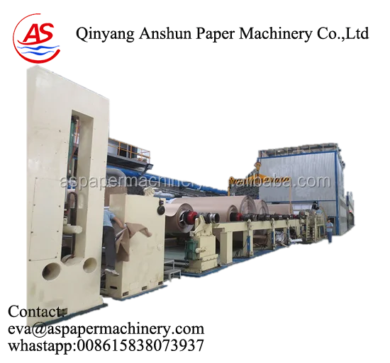 one year warranty recycling kraft corrugated liner paper product making machine