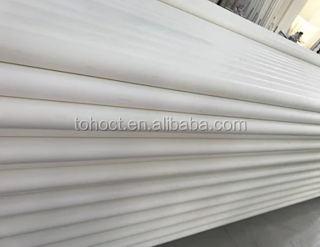 Long length 5500mm ceramic porcelain blind pipe roller tube
