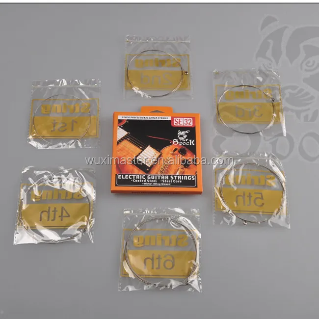 Wholesale professional fashion bass musical instruments electric guitar strings sets