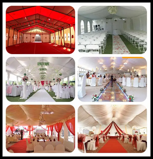 wedding tent combination