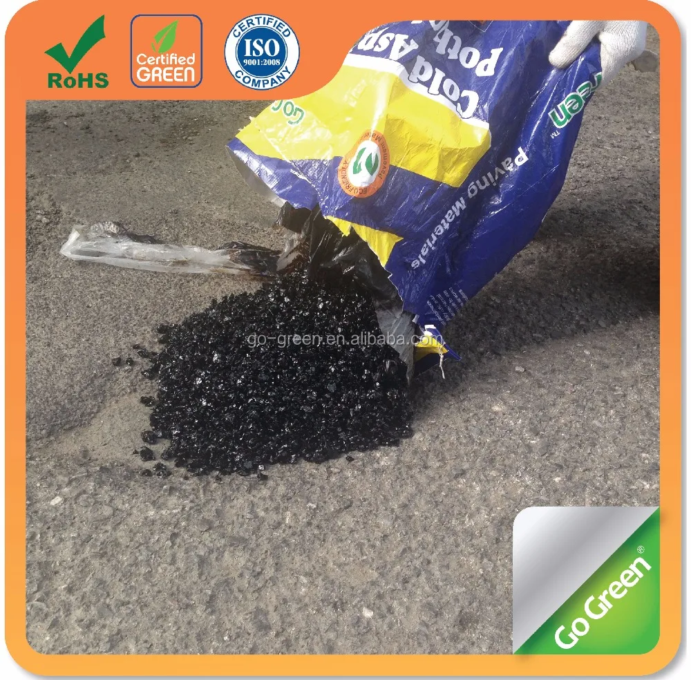 Go Green Cold Asphalt Instantly pothole repair Asphalt Repair