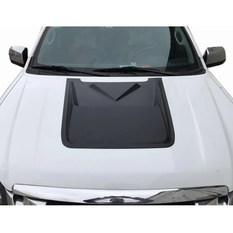 Universal ABS plastic bonnet scoop hood cover for navara np300 2016+ 4x4 car accessories