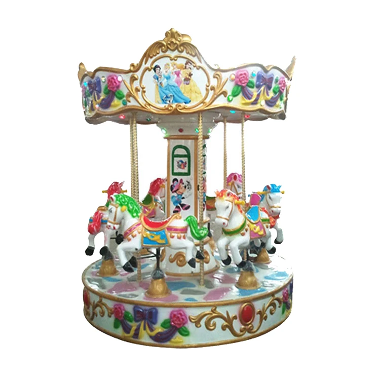 Robot Carousel Amusement Fairground Rides Mini Carousel for Sale