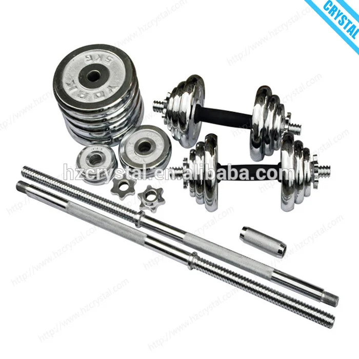 Crystal OEM/ODM Home Use commercial Gym equipment Fitness Sports Exercise dumbbell set for wholesale