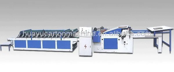 Bzj-a серии полу- авто флейта ламинатор машина