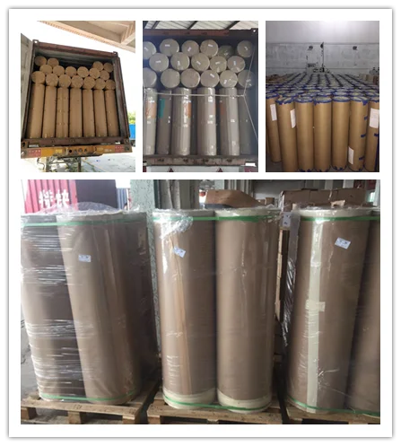 factory wholesale 45g PU  paper for furniture decoration oak wood grain