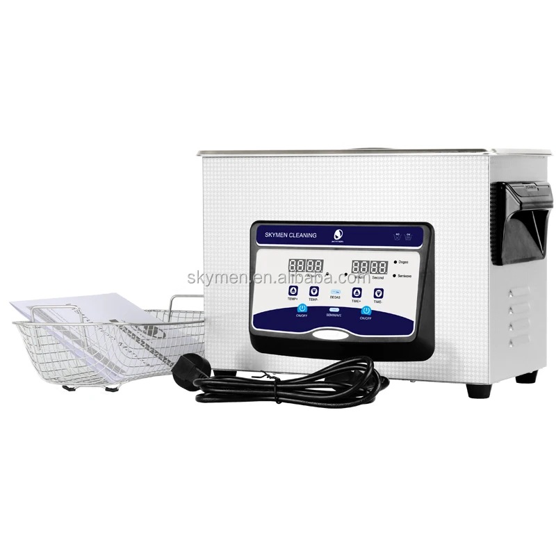 Skymen JP-030S Ультразвуковой очиститель с крышкой и пластиковой