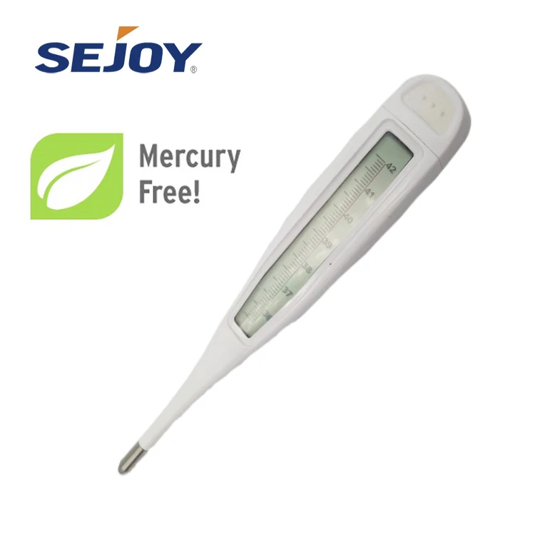 
Graduated Scale Digital Clinical Mercury Free Thermometer 