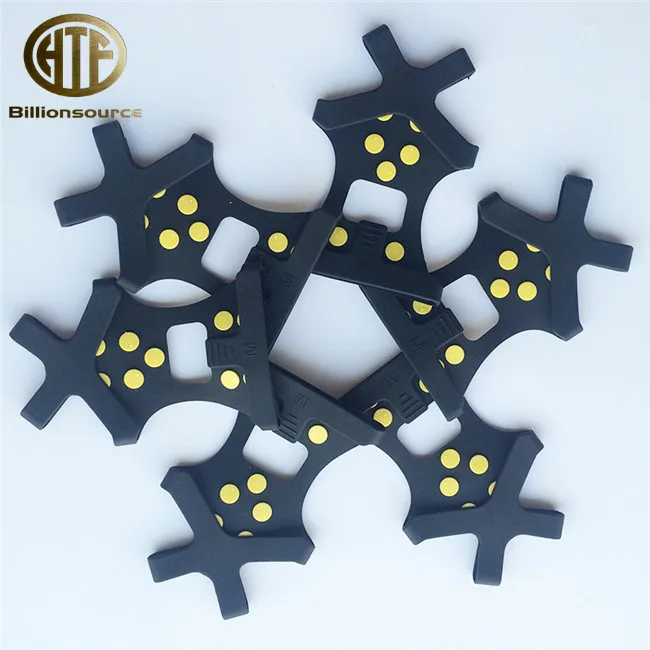 
Stocked silicone anti slip overshoes Non slip snow step ice cleats 