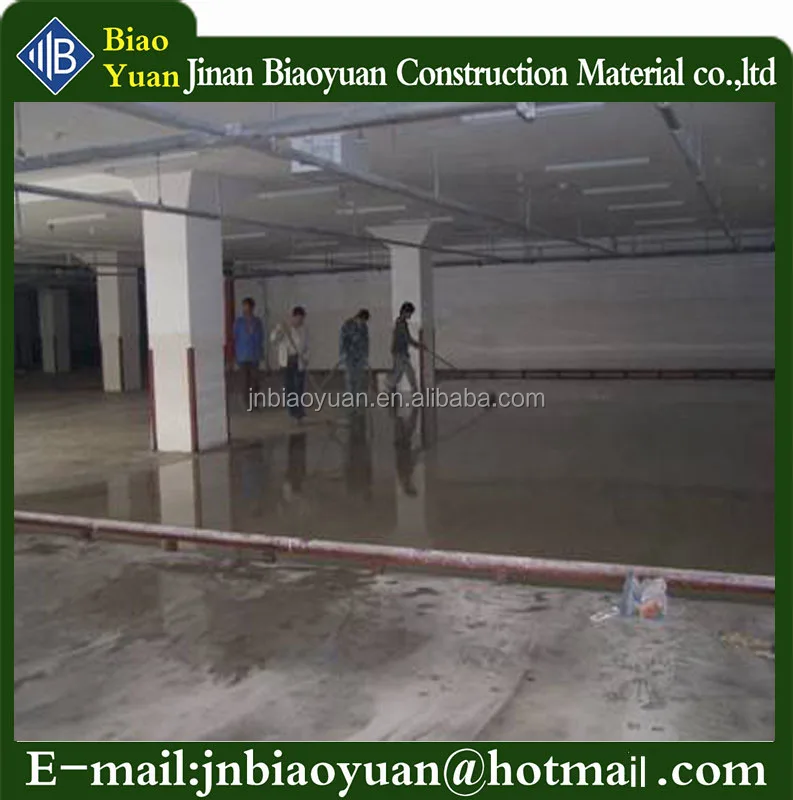 Gypsum based flexible self levelling floor compound