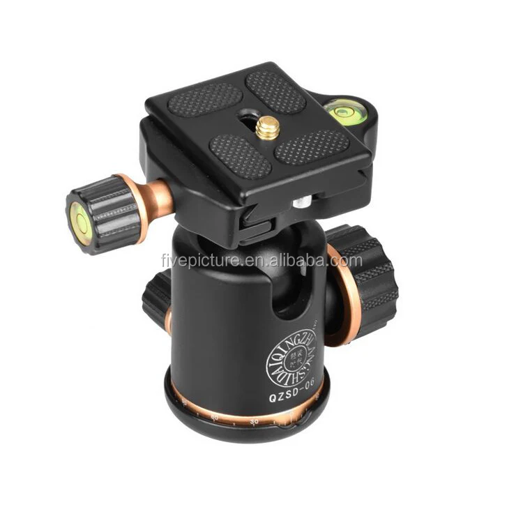 heavy duty tripod ball head Ball Head with Top Lock quick release camera tripod mount