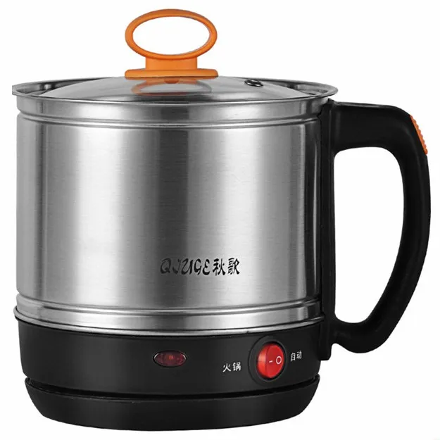 FZY-NC1219 1.2L 600W нержавеющая сталь Беспроводная Мини электрическая рамен лапша