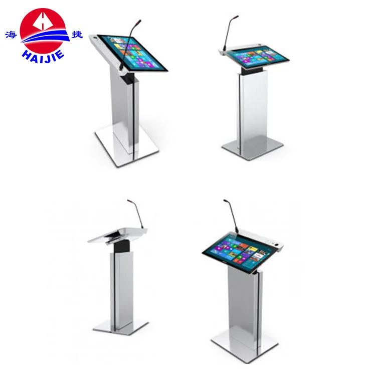 Цифровой Подиум с регулируемой высотой и микрофоном в форме гусиной