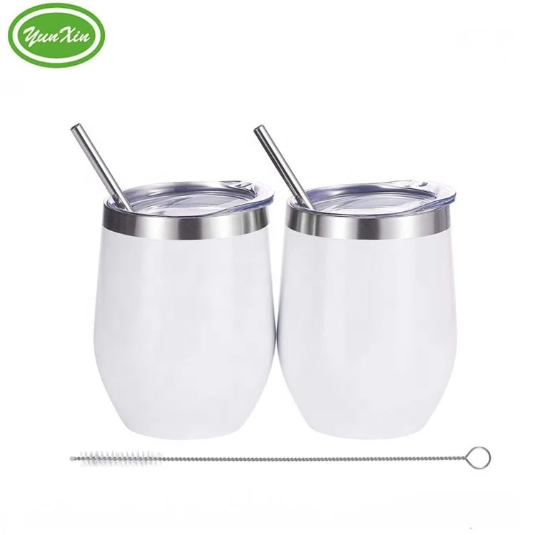 12Oz Double Wall Vacuum Insulated Insulated Stainless Steel Coffee Travel Mugs With Sliding Lid