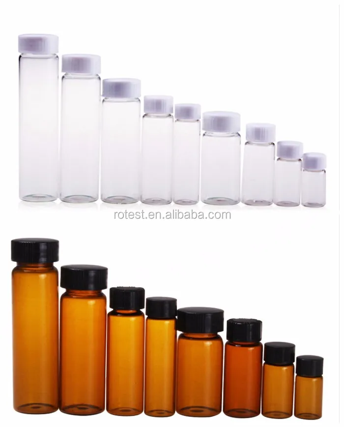 Lab Glass Test Tube Mini Test Tube Glass Bottle