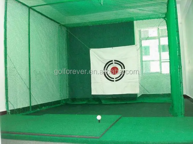 golf interior net for driving cage tent