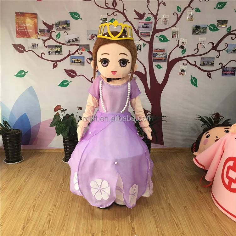 
Anime costume adult sofia princess mascot costume 