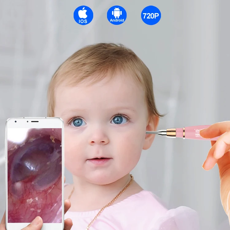 CE ISO Approved LED Diagnostic Equipment Medical Devices Portable Fiber Optical Otoscope