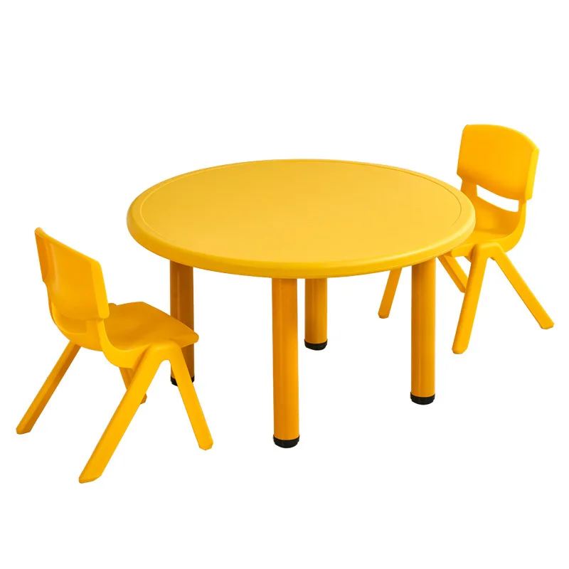 Wholesale school furniture cheap colorful plastic children desks and chairs set