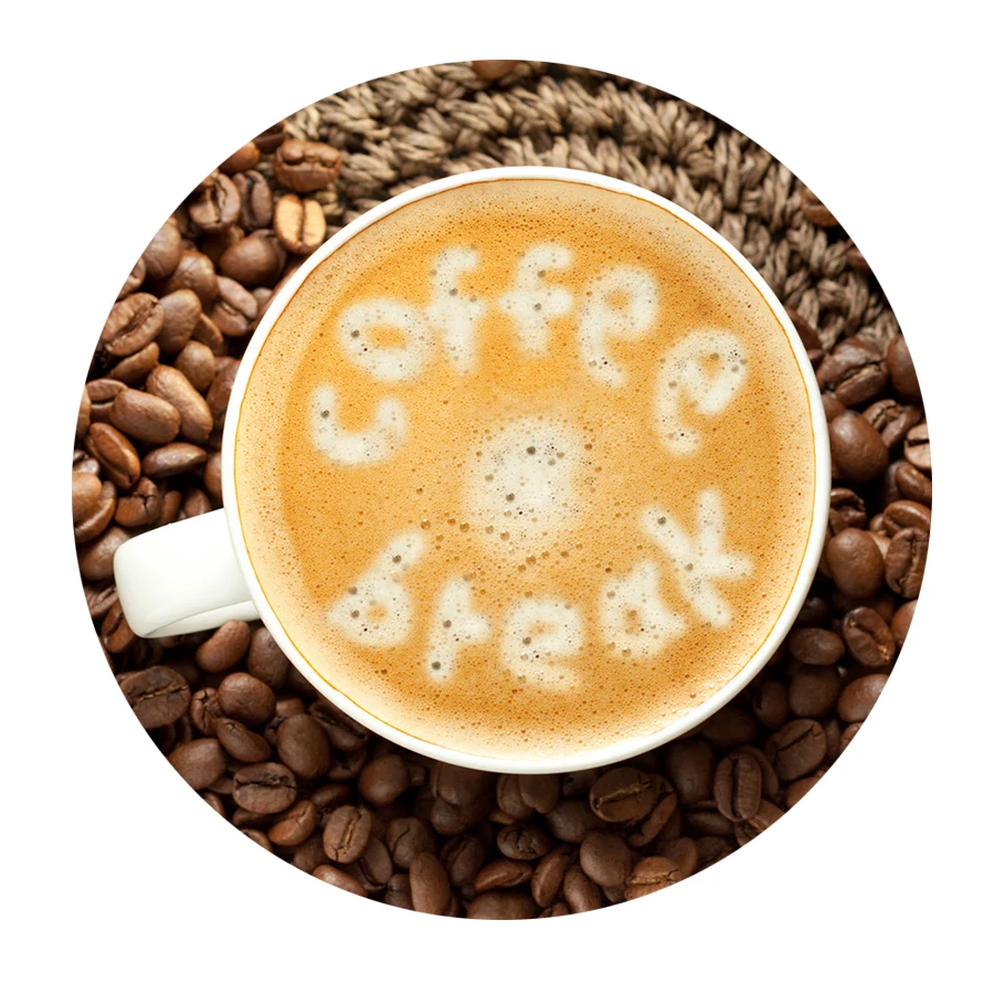 latte coffee  powder ingredients non dairy creamer