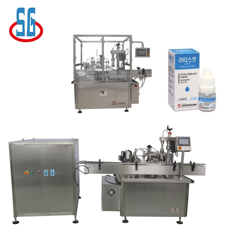 
SG Best Selling Products Of Electronic Cigarette Eye Drops Filling Sealing Liquid Filling Machine 