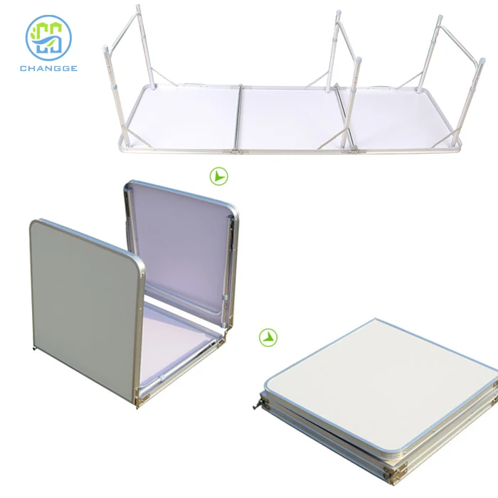 
Hot sale recyclable aluminium 6ft folding pool table 