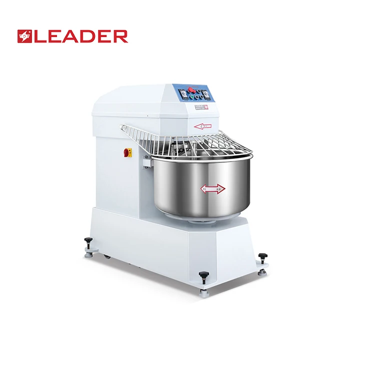 
Commercial pizza bakery large big 50kg 75kg 100kg spiral flour mixing adjustable dough mixer machine 