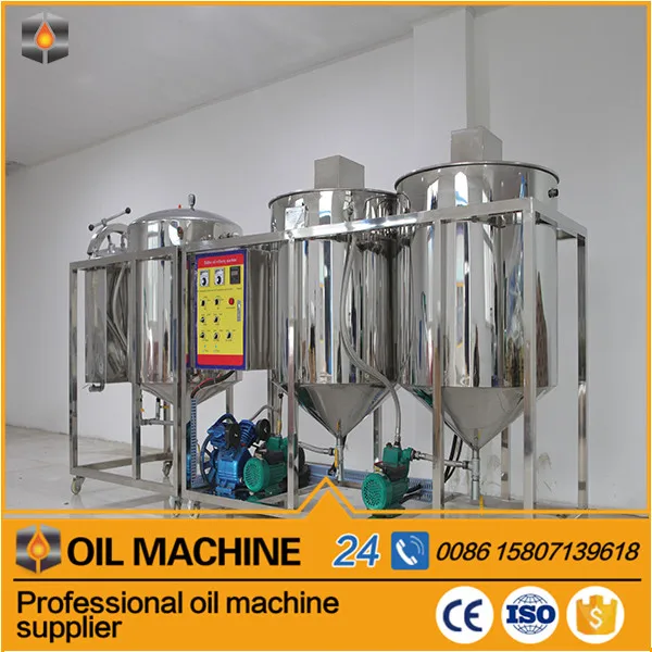 Factory Price Mini Oil Refinery Plant Cost/Soap Making Machine Bar/Peanut Oil Refinery Machine