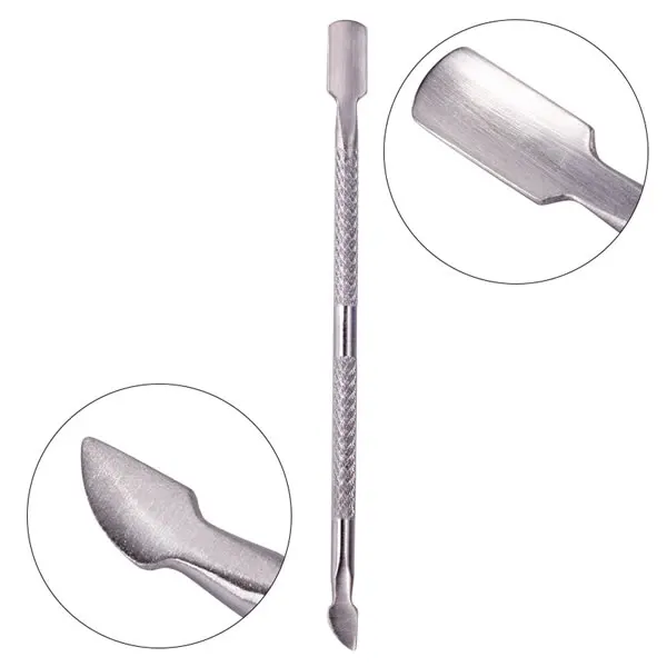 Newby Both Ends Stainless Steel Dead Skin Push Remover Nail Cuticle Pusher