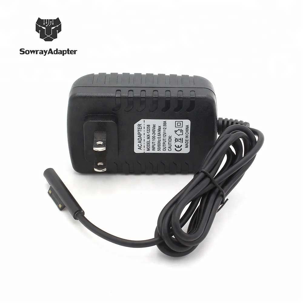 30w replacement power adapter 12v 2.58a for Microsoft Surface Pro 3 Pro 4