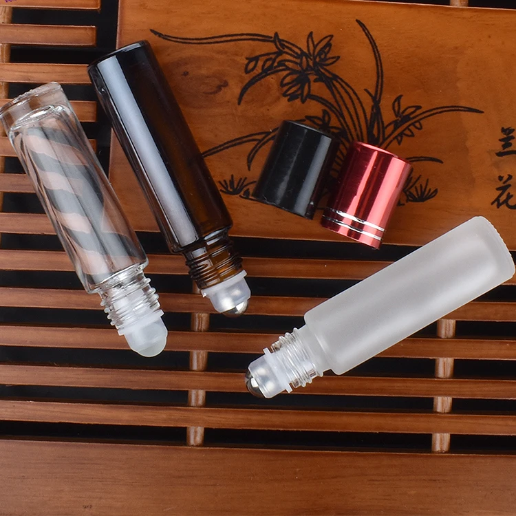 China factory supplied top quality 30ml perfume essential oil roller ball bottle