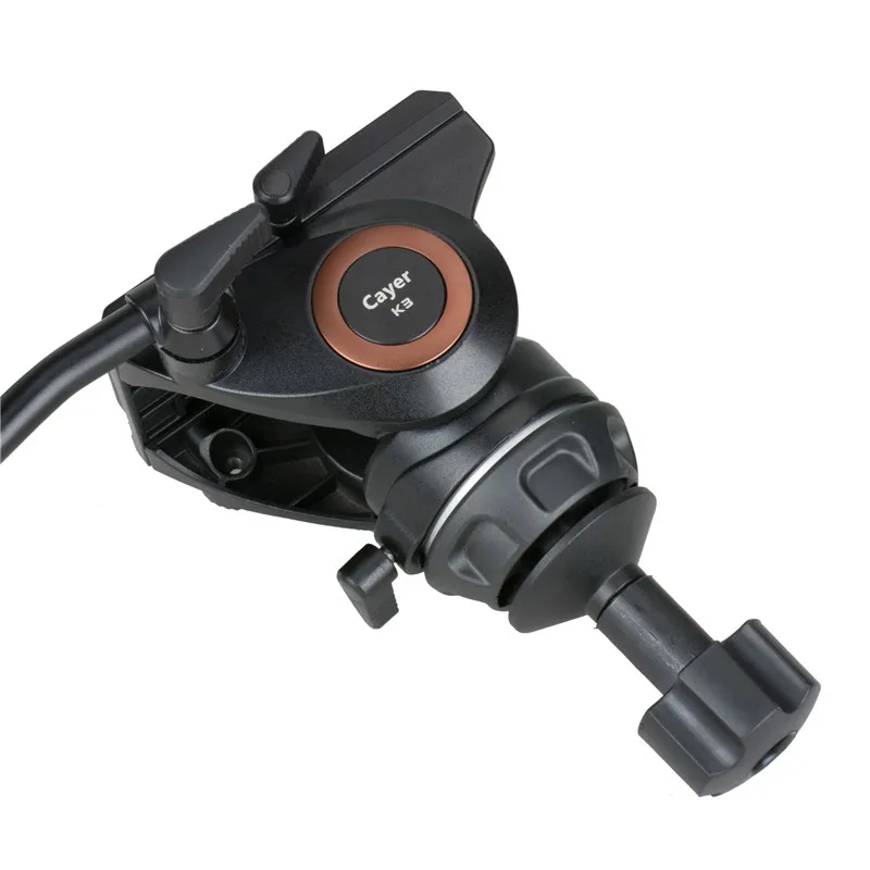 Cayer монопод жидкая головка K3A жидкая головка видео штатив по лучшей цене жидкая головка