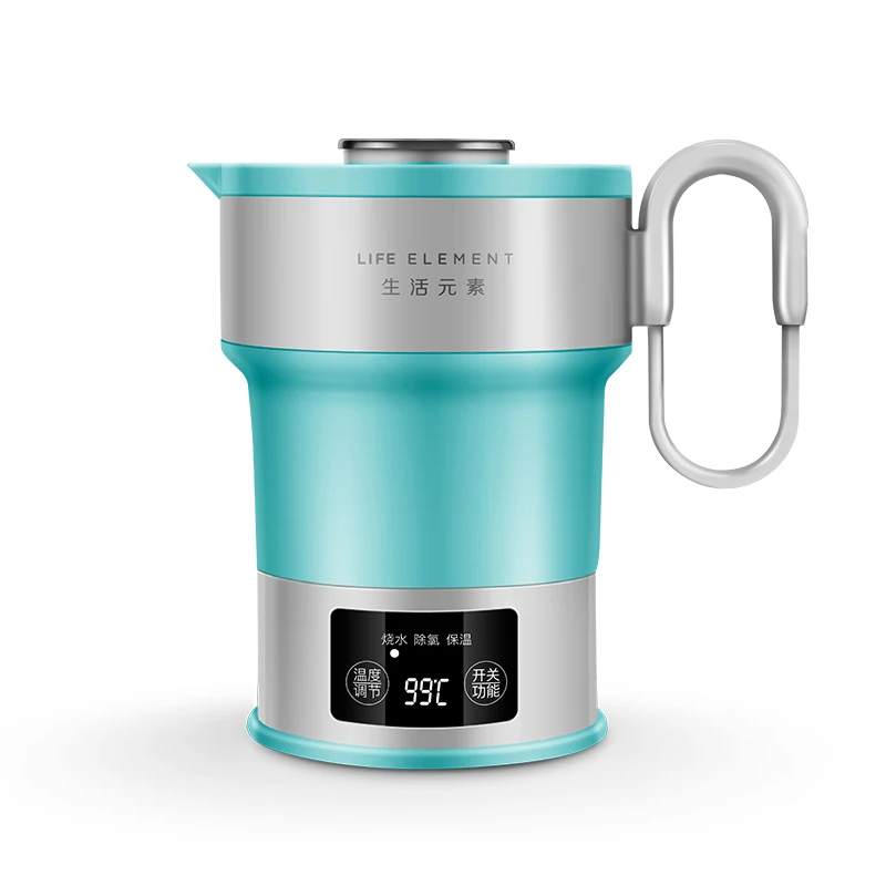 
wholesale 0.6L travel portable mini foldable electric water kettle for car hotel collapsible home appliance 
