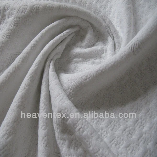 
Filamentary Silver Metallic Knit Bedding Cover (HX05015S) 