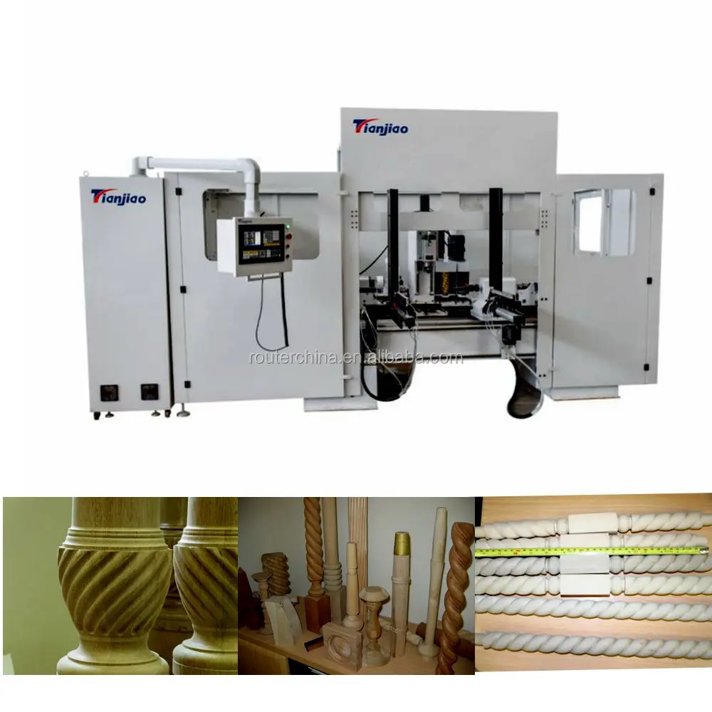 headman China Lathe Machine CNC wood Turning center For WOOD Working