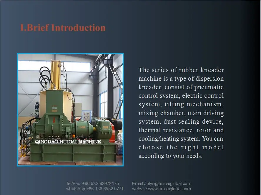 china hot sale rubber banbury internal mixer