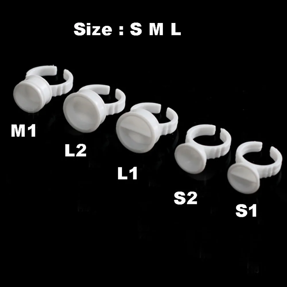 HERSQUEEN, роскошные кольца для крепления, держатель для клея, инструменты для ресниц, наборы для макияжа, одноразовое высококачественное кольцо для клея, лучшие цены, оптовая продажа