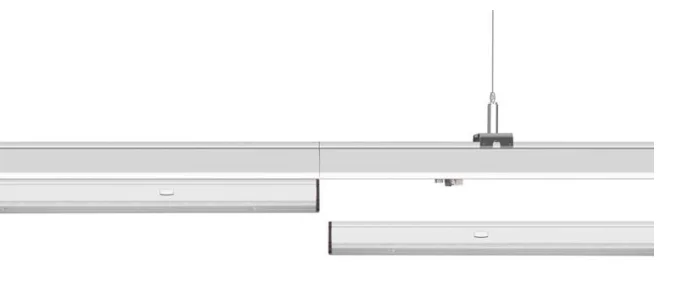 
linkable led linear light bar fixture for warehouse 